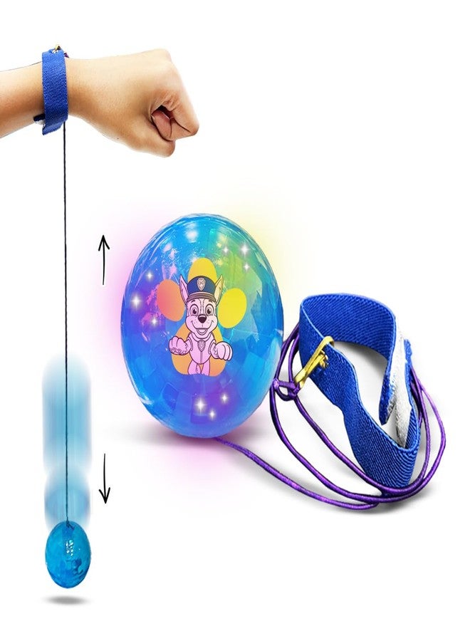 ويمبلي كرة يو يو من ويمبلي باو باترول، لعبة أنشطة للأطفال من الجنسين، مزودة بسوار معصم قابل للتعديل وإضاءة LED، هدية مثالية للمناسبات الخاصة أو أعياد الميلاد - ألوان عشوائية - Image 1